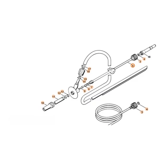 Stihl  Urzadzenie do czyszczenia strumieniem mokrego piasku 05 4900 500 1811